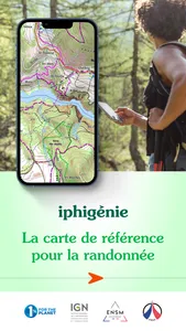 Iphigénie | The Hiking Map App screenshot 0