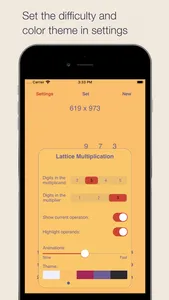 Lattice Multiplication screenshot 1