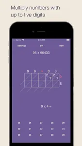 Lattice Multiplication screenshot 3