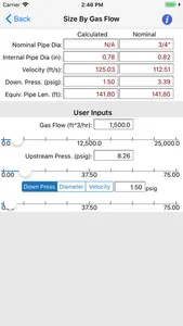 HVAC Pipe Sizer Plus screenshot 3