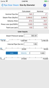 HVAC Pipe Sizer Plus screenshot 7