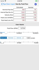 HVAC Pipe Sizer Plus screenshot 8