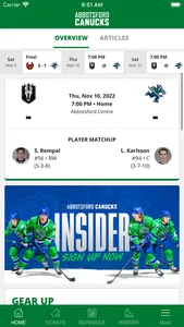 Canucks screenshot 4