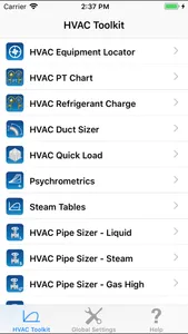 HVAC Toolkit screenshot 0