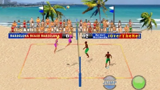 Over The Net Beach Volleyball screenshot 1