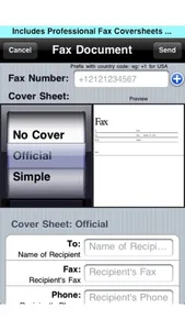 Fax Print Share Lite (+ Postal Mail and Postcards) screenshot 1