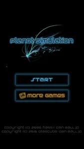 Planet simulation screenshot 3