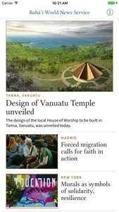 Bahá’í World News Service screenshot 0