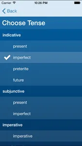 French Verbs Trainer screenshot 0