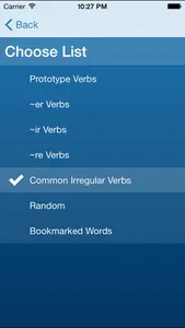 French Verbs Trainer screenshot 3