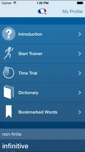 French Verbs Trainer screenshot 4