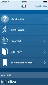 Italian Verbs Trainer screenshot 4