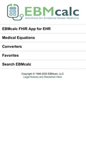 EBMcalc Statistics screenshot 0