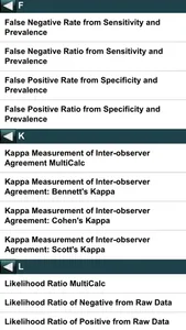 EBMcalc Statistics screenshot 2