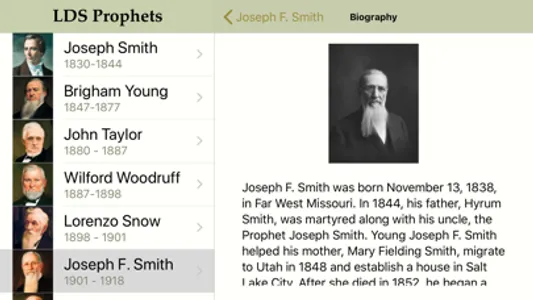 LDS Prophets screenshot 2