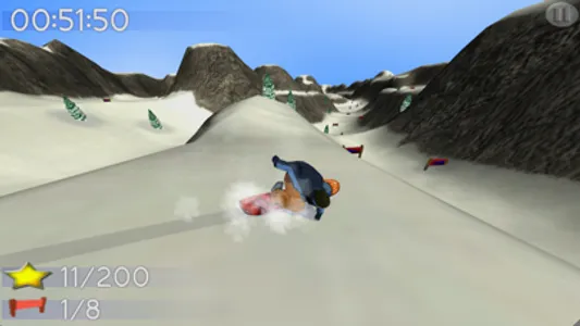 Big Mountain Snowboarding Lite screenshot 0