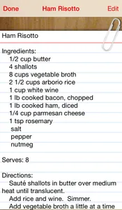 Serving Sizer Recipe Manager screenshot 0