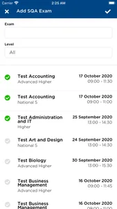 My Exams screenshot 2