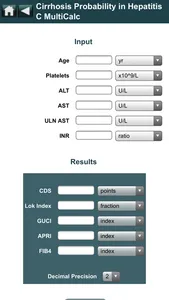 EBMcalc G.I. screenshot 5