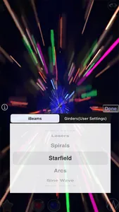 iBeams HD Music Visualizer screenshot 1