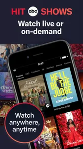 ABC: Live TV, Shows and Sports screenshot 0