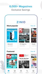 ZINIO - Magazine Newsstand screenshot 0