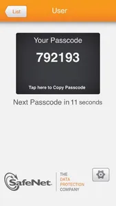 SafeNet MobilePASS screenshot 0