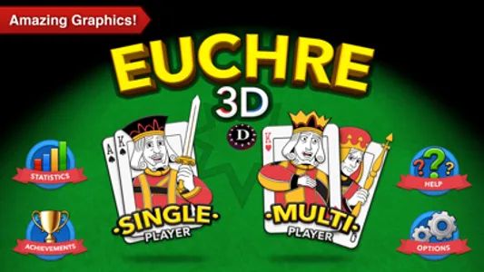 Euchre 3D screenshot 1