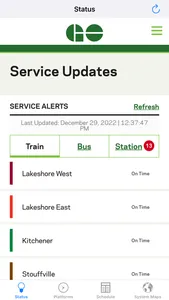 GOToronto: GO Transit Sidekick screenshot 0