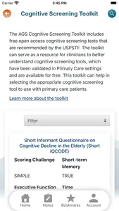 iGeriatrics screenshot 1