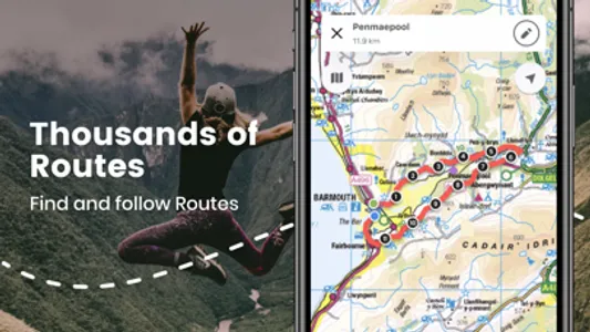 OutDoors GPS – Offline OS Maps screenshot 1