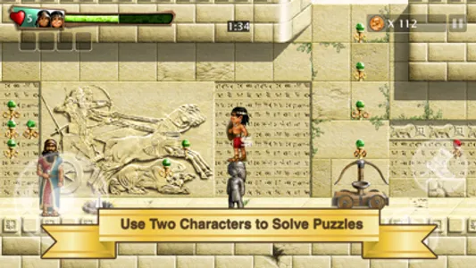 Babylonian Twins Platformer screenshot 2