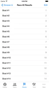 Sail Score screenshot 2