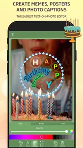 Happy BirthDay Cards Maker screenshot 1