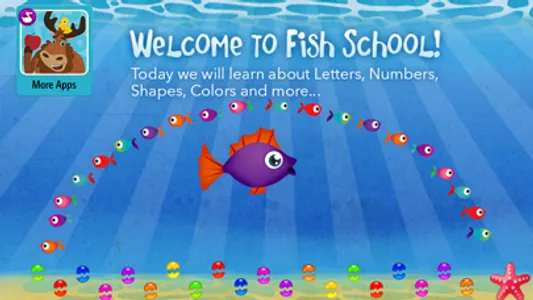 Fish School - 123 ABC for Kids screenshot 1