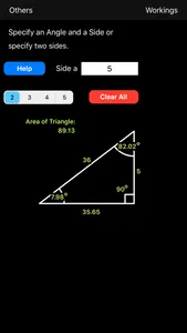 Angles Calculator screenshot 1