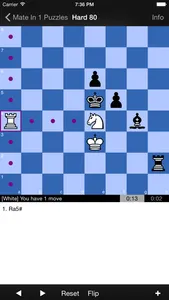 Mate in 1 Chess Puzzles screenshot 0