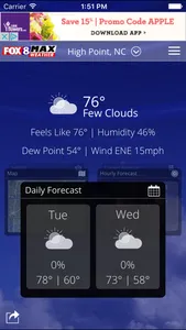 Fox8 Max Weather screenshot 0