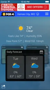WDAF Fox 4 Kansas City Weather screenshot 0