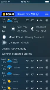WDAF Fox 4 Kansas City Weather screenshot 2