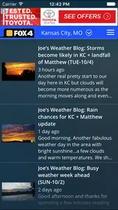WDAF Fox 4 Kansas City Weather screenshot 3
