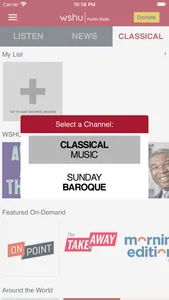 WSHU Public Radio App screenshot 5