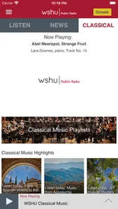 WSHU Public Radio App screenshot 6