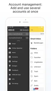 WEB.DE Mail & Cloud screenshot 3