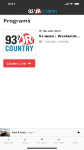 93.7 JR Country screenshot 2