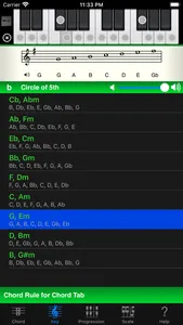Chord NOTE screenshot 1