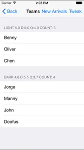 TeamChooser screenshot 1