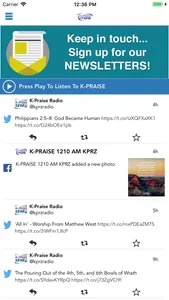 K-Praise FM 106.1 AM 1210 screenshot 0