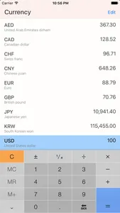 Converter+ (Units, Currencies) screenshot 1