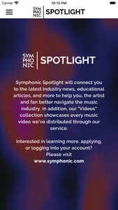 Symphonic Spotlight screenshot 1